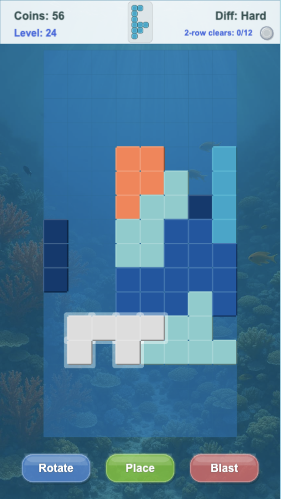 Glyph Grid Journey Screenshot