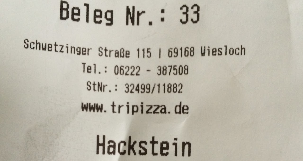 Immerhin: Die Pizzas waren mit den korrekten Zutaten belegt. 

Auch hier hoffte ich, mit der A-G-steiner Strategie zum Erfolg zu kommen.